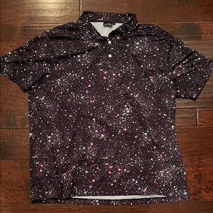 Stellar Night Sky Polo Shirt